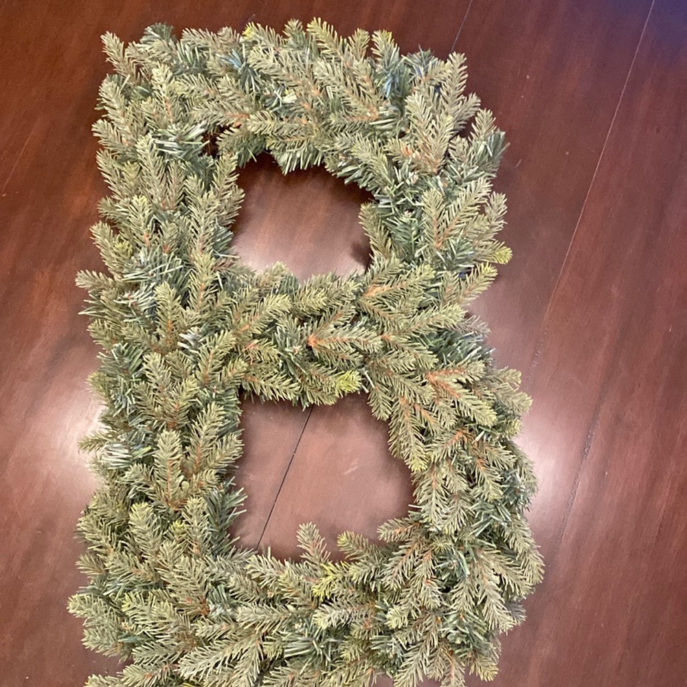 Ballard Design Spruce Alphabet Wreath B